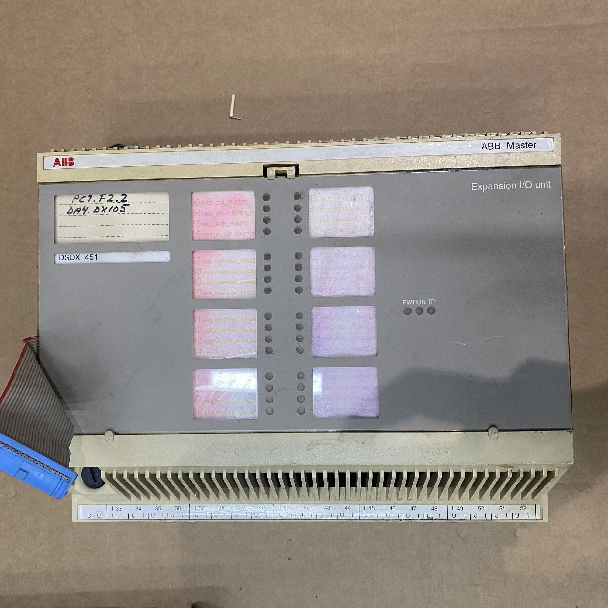 ABB DSDX451 基本 I/O 單元模組