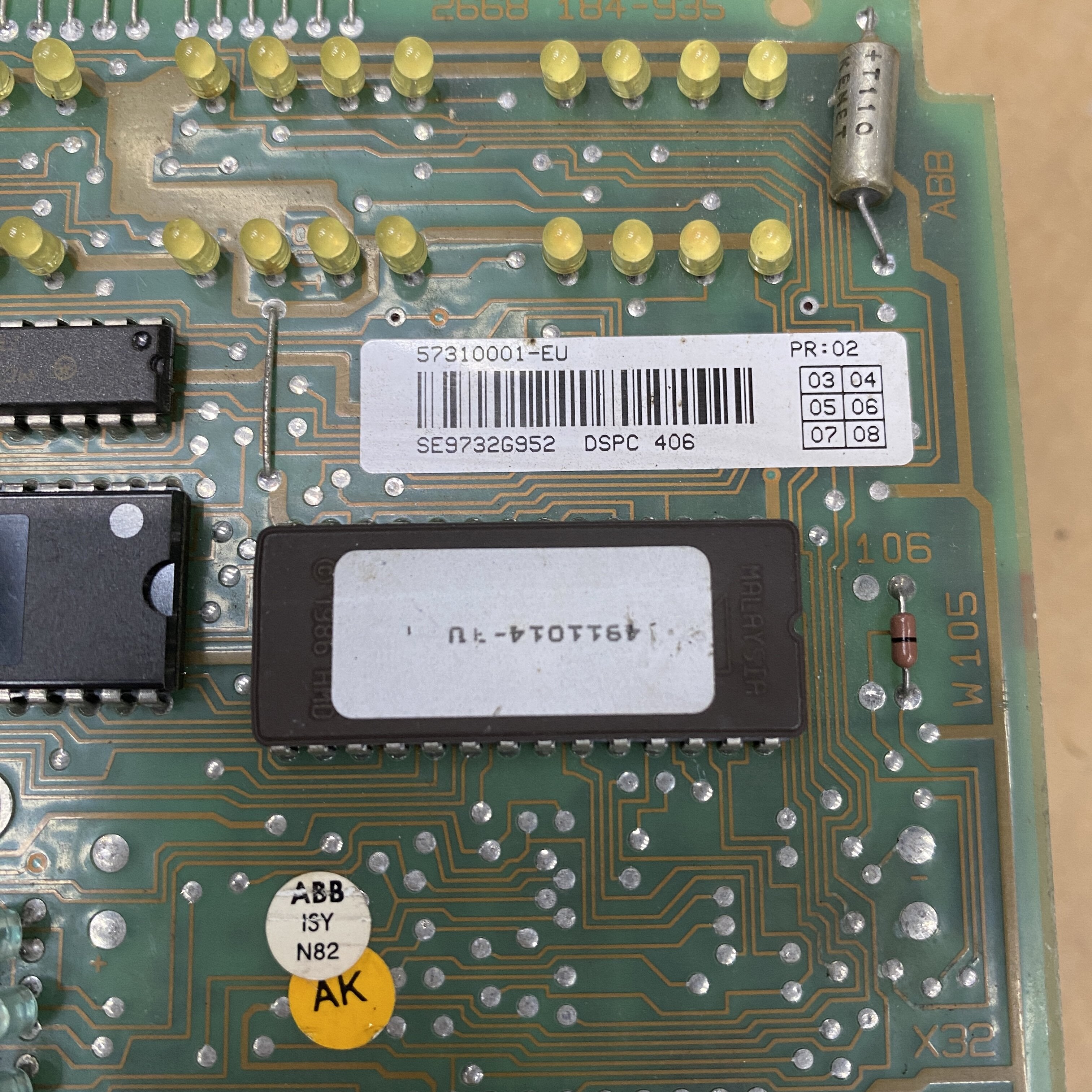 ABB 57310001-EU PC BOARD MODULE
