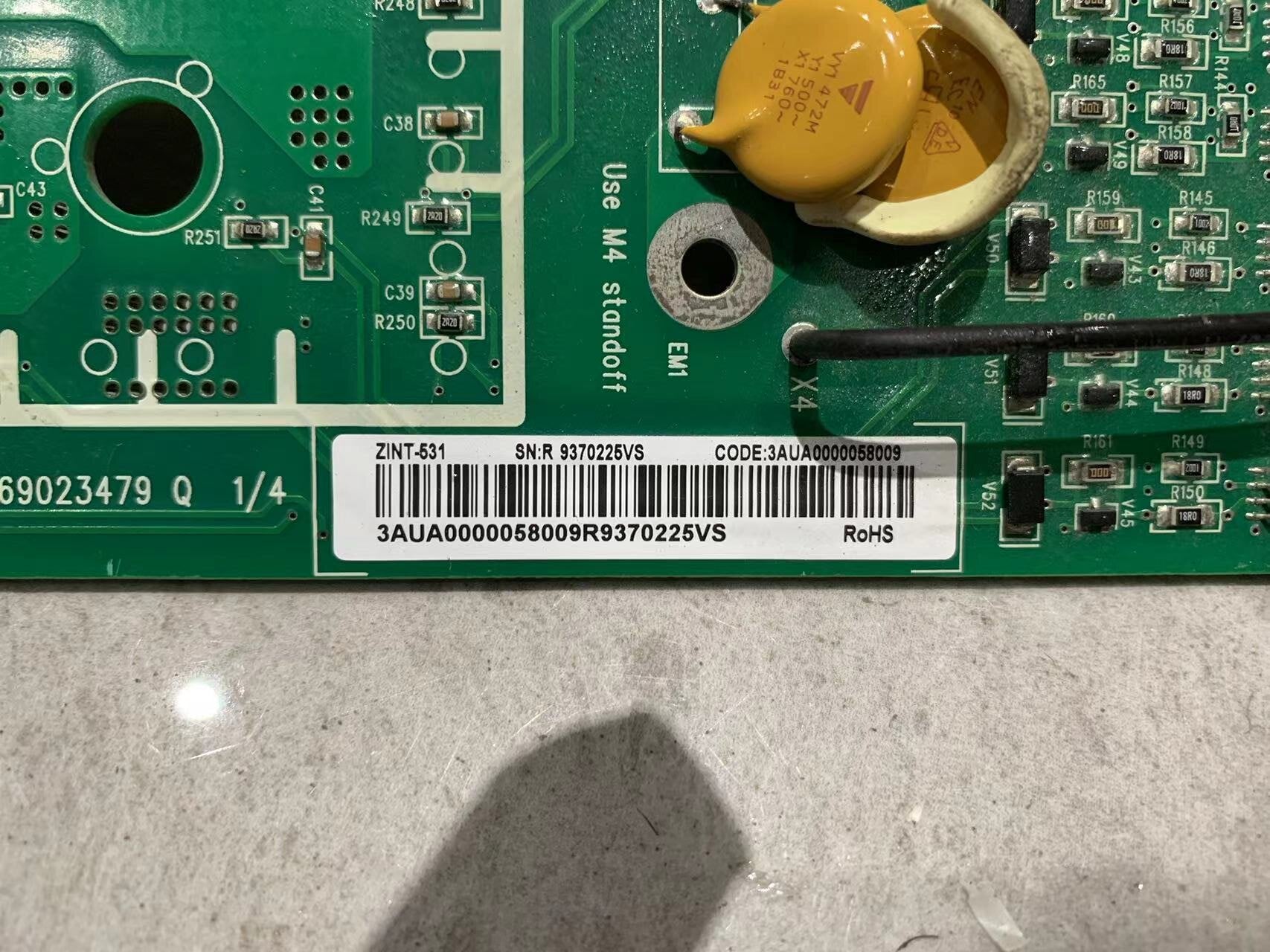 ABB ZINT-531 3AUA0000058009 變頻器電源板