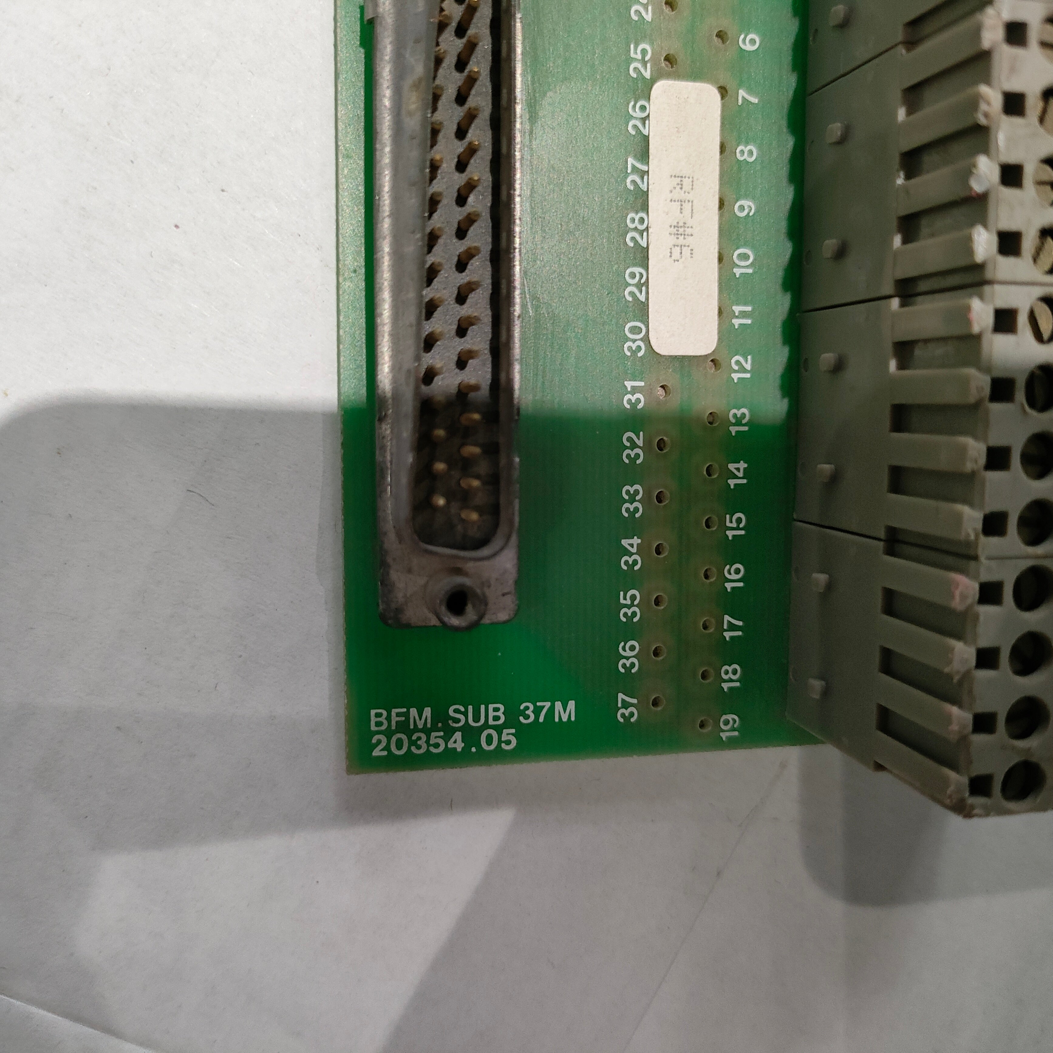 entrelec BFM.SUB.37M.20354.05 Terminals - Rockss Automation