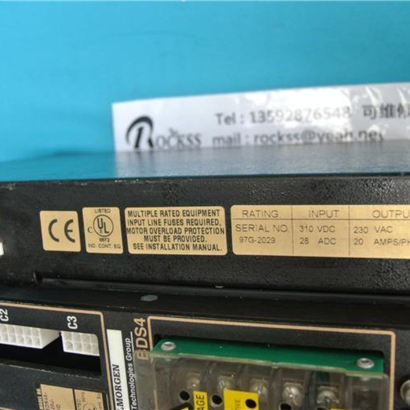 科爾摩根BDS4A-220J-WO伺服驅動器