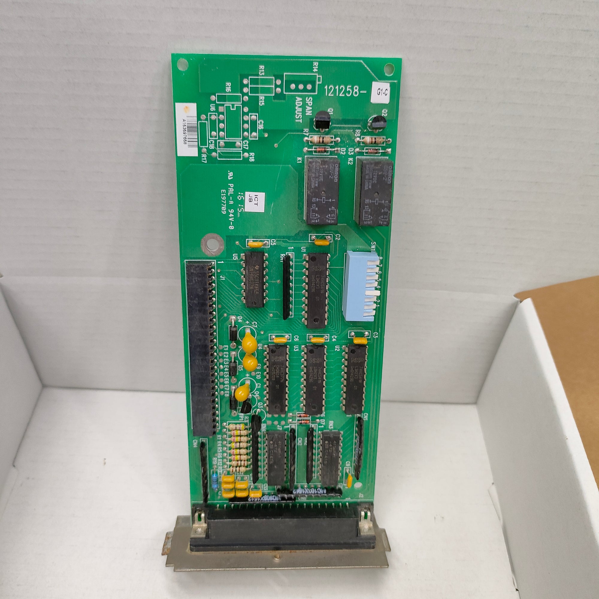 MKS 121258-G1-C 輸入/輸出卡