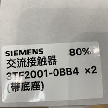 將圖片載入圖庫檢視器 SIEMENS 3TF2001-0BB4 CONTACTOR 16A