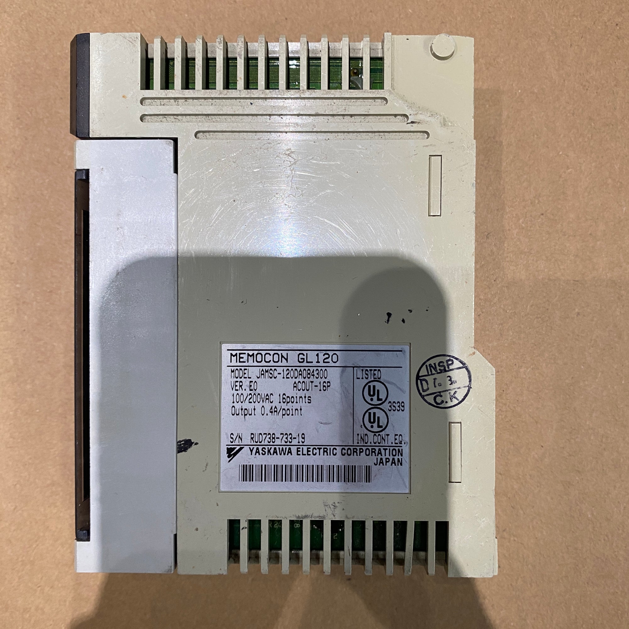 安川 JAMSC-120DA084300 Memocon GL120 模組