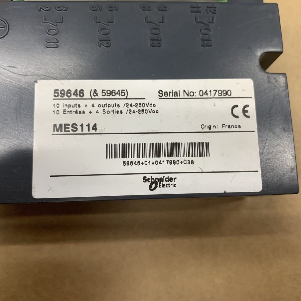 施耐德電機 59646 I/O 模組 MES114