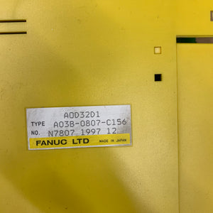 FANUC A03B-0807-C156 I/O Module