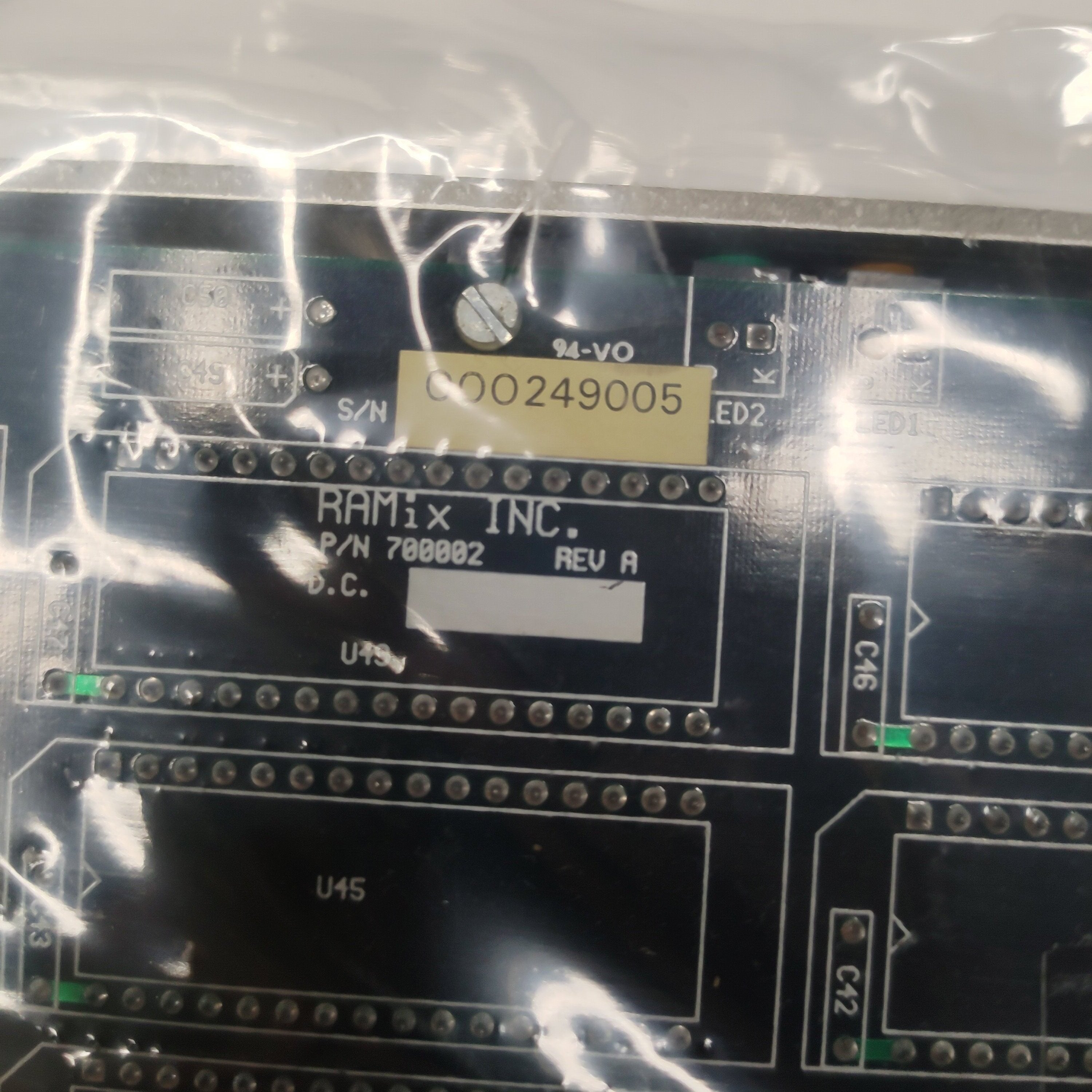 GE RAMIX INC P/N 700002 Board - Rockss Automation