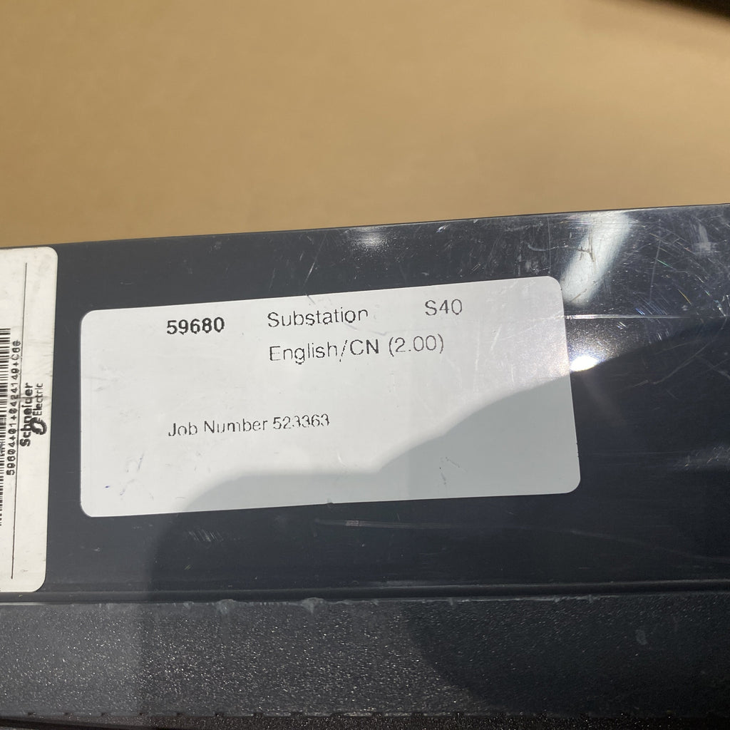 施耐德 59604 S40 繼電器保護面板