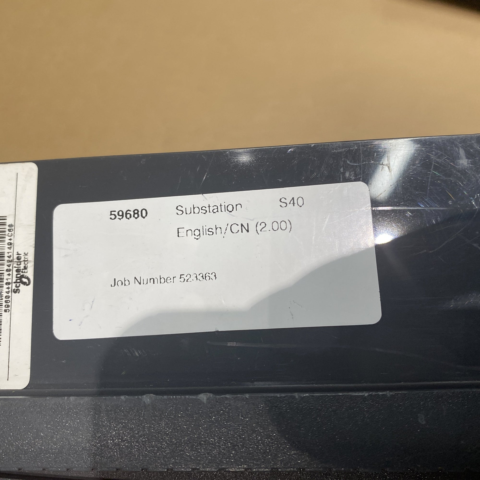 施耐德 59604 S40 繼電器保護面板