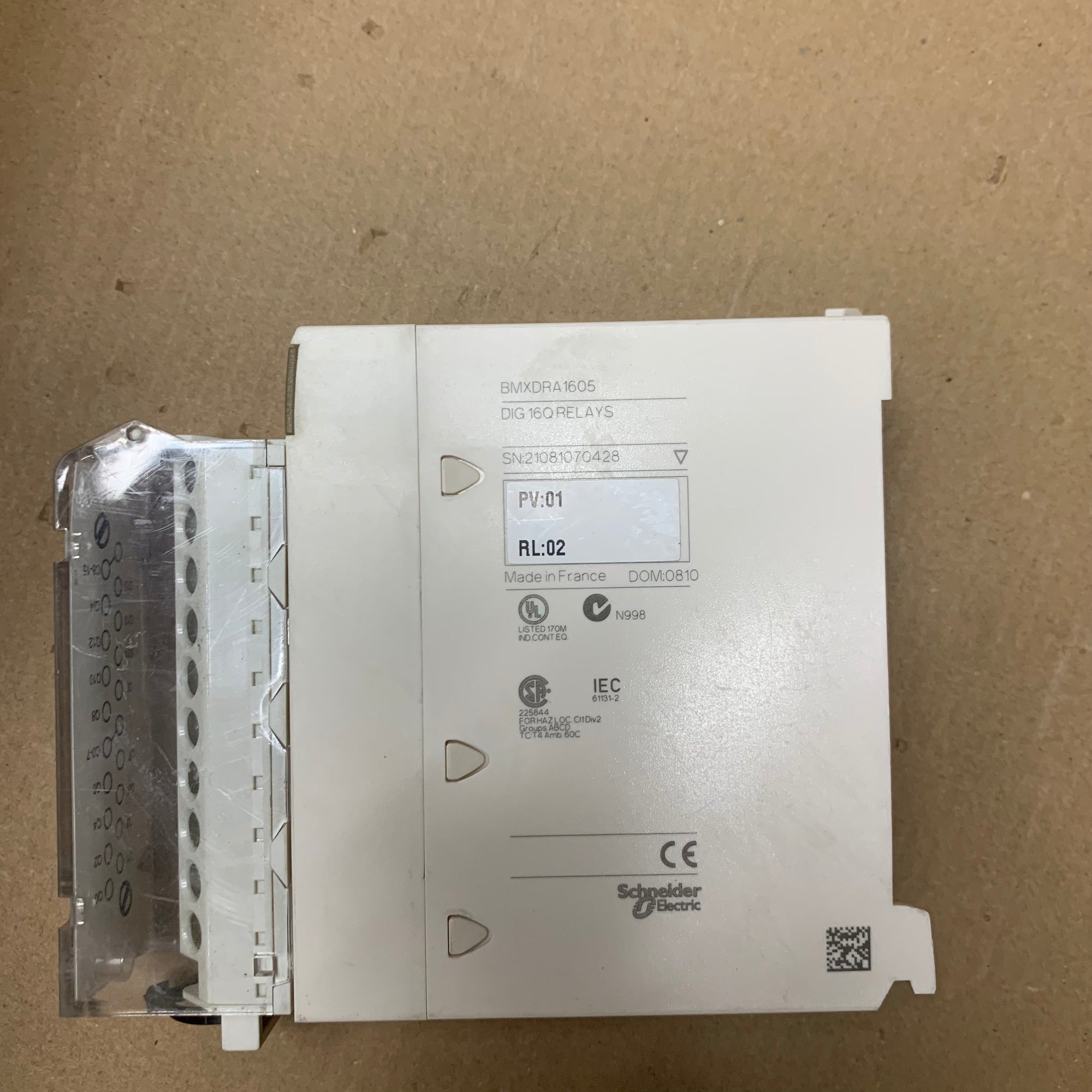 施耐德電機 BMXDRA1605 I/O 模組