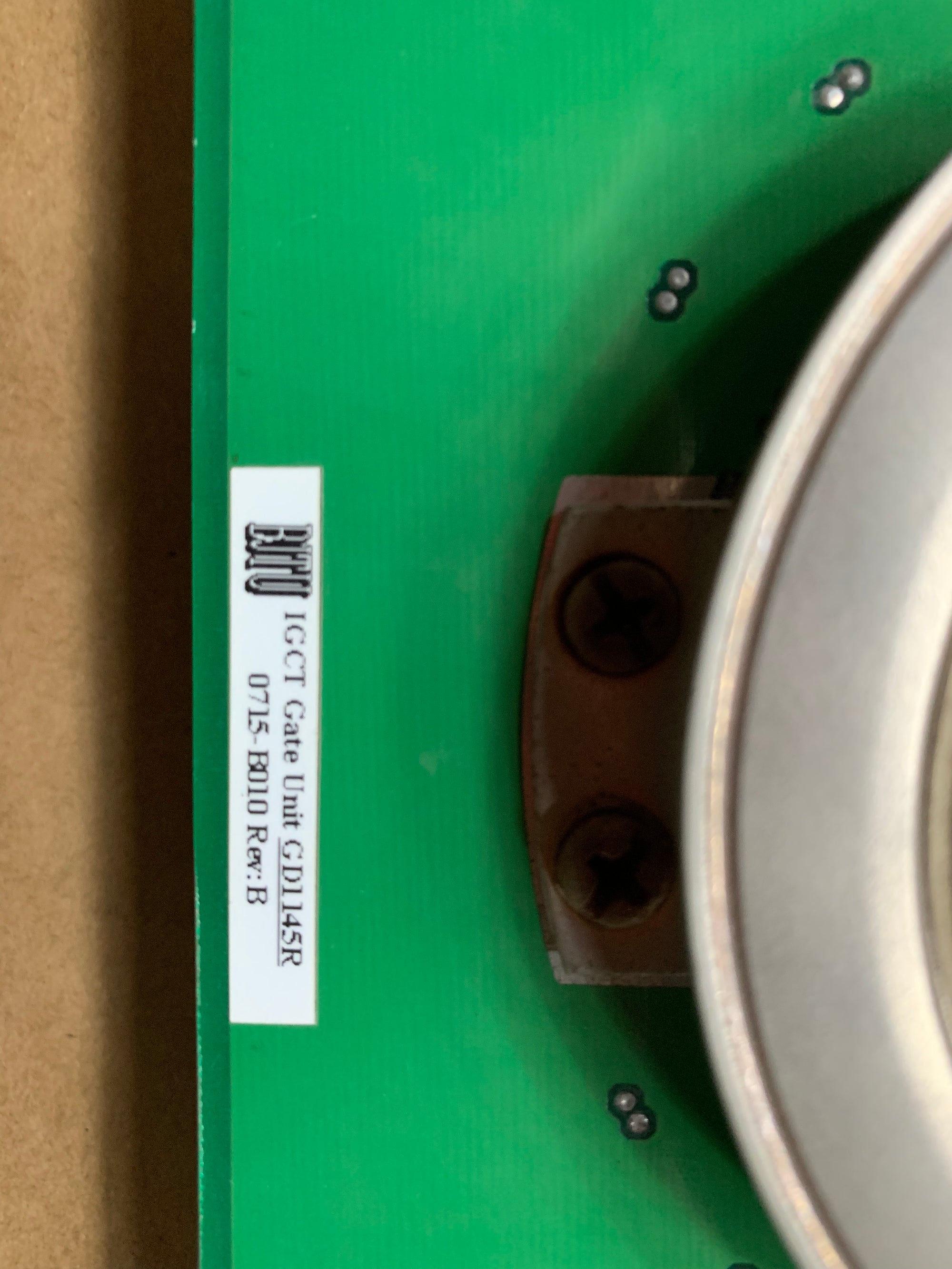 ABB GD1145R 0715-B010 IGCT門極單元