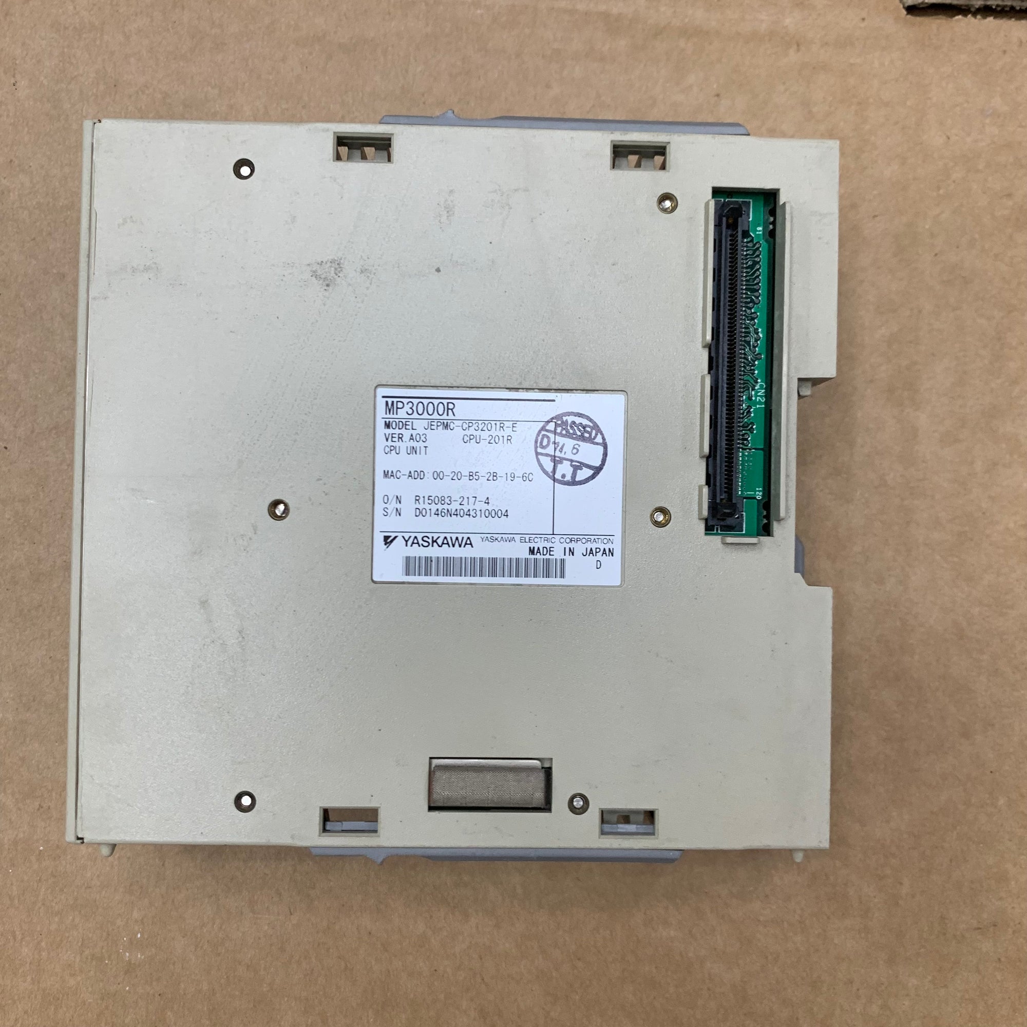 安川JEPMC-CP3201R-E CPU單元