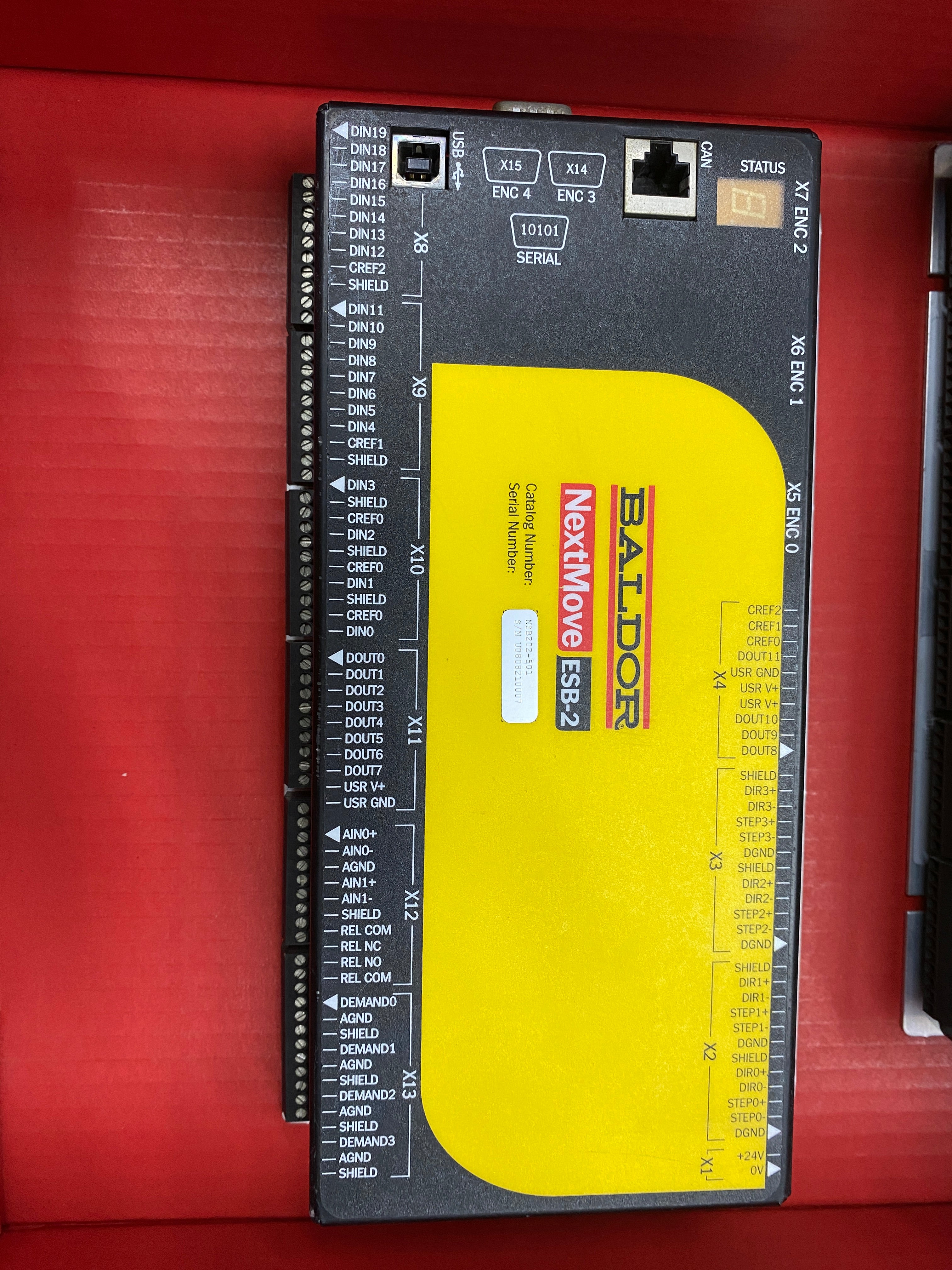 Baldor NSB202-501 NextMove ESB-2多軸伺服控制器