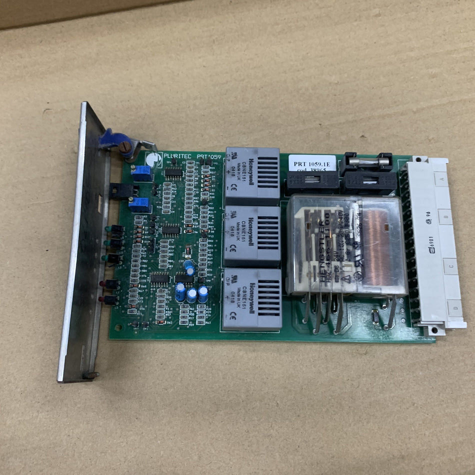 PLURITEC PRT1059.1E GROUND CURRENT MONITOR PCB