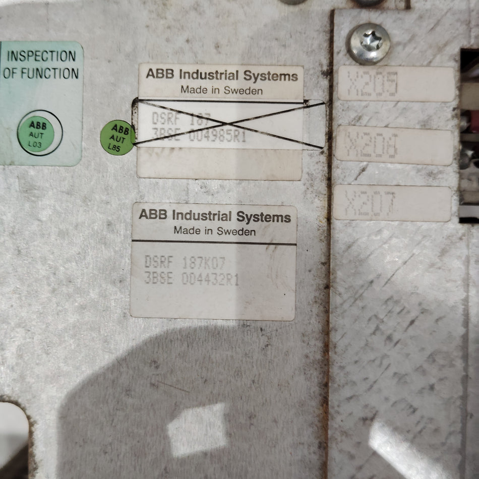 ABB DSRF187K07 frame