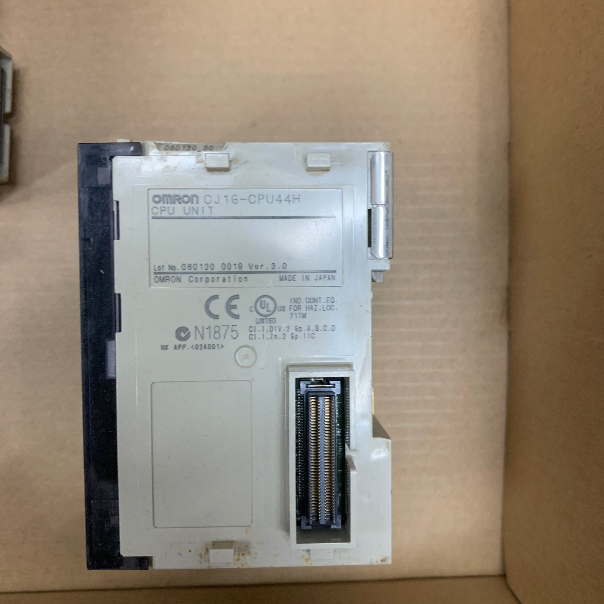 OMRON CJ1G-CPU44H CPU Unit – Rockss Automation