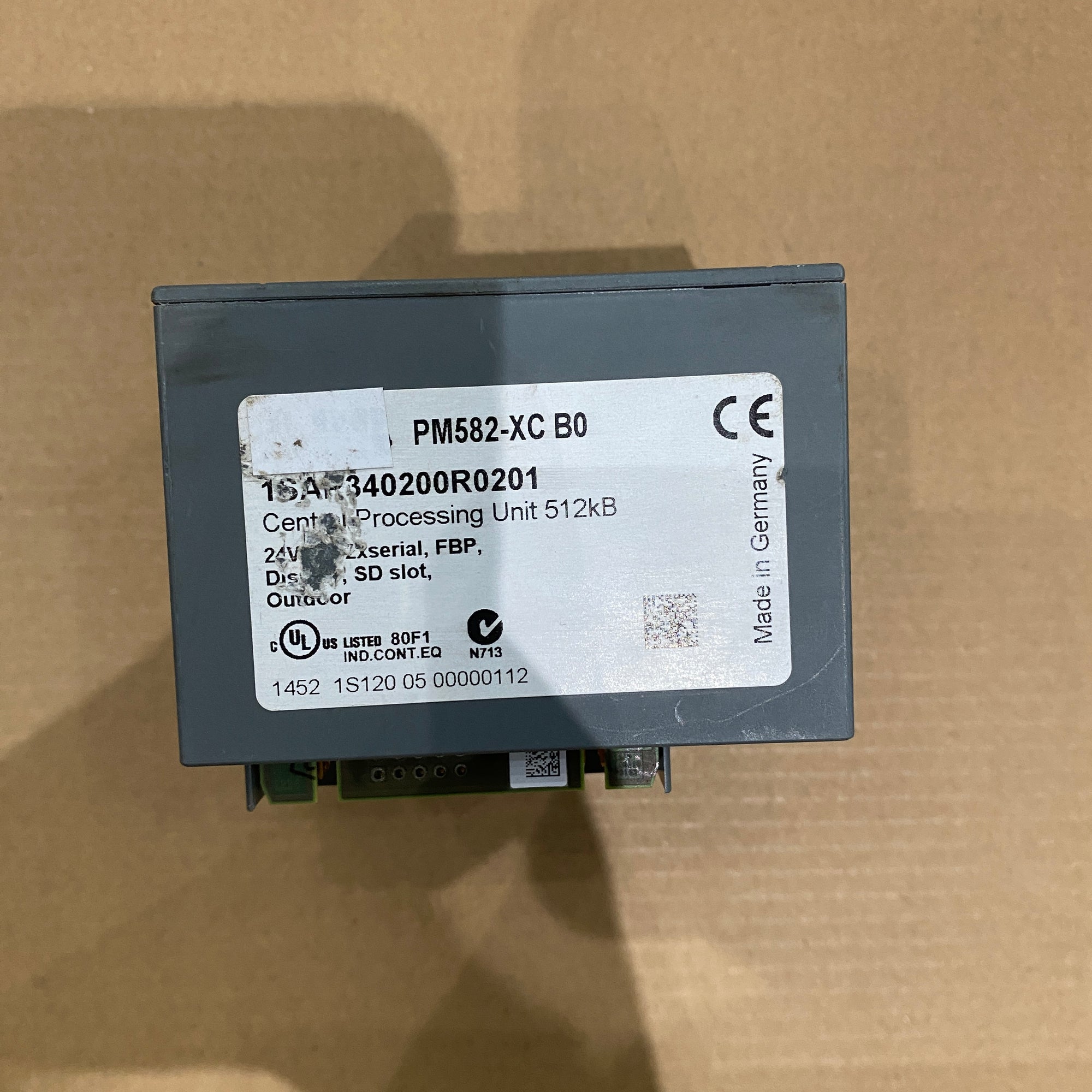 ABB PLC CPU PM582-XC AC500系列 1SAP340200R0201