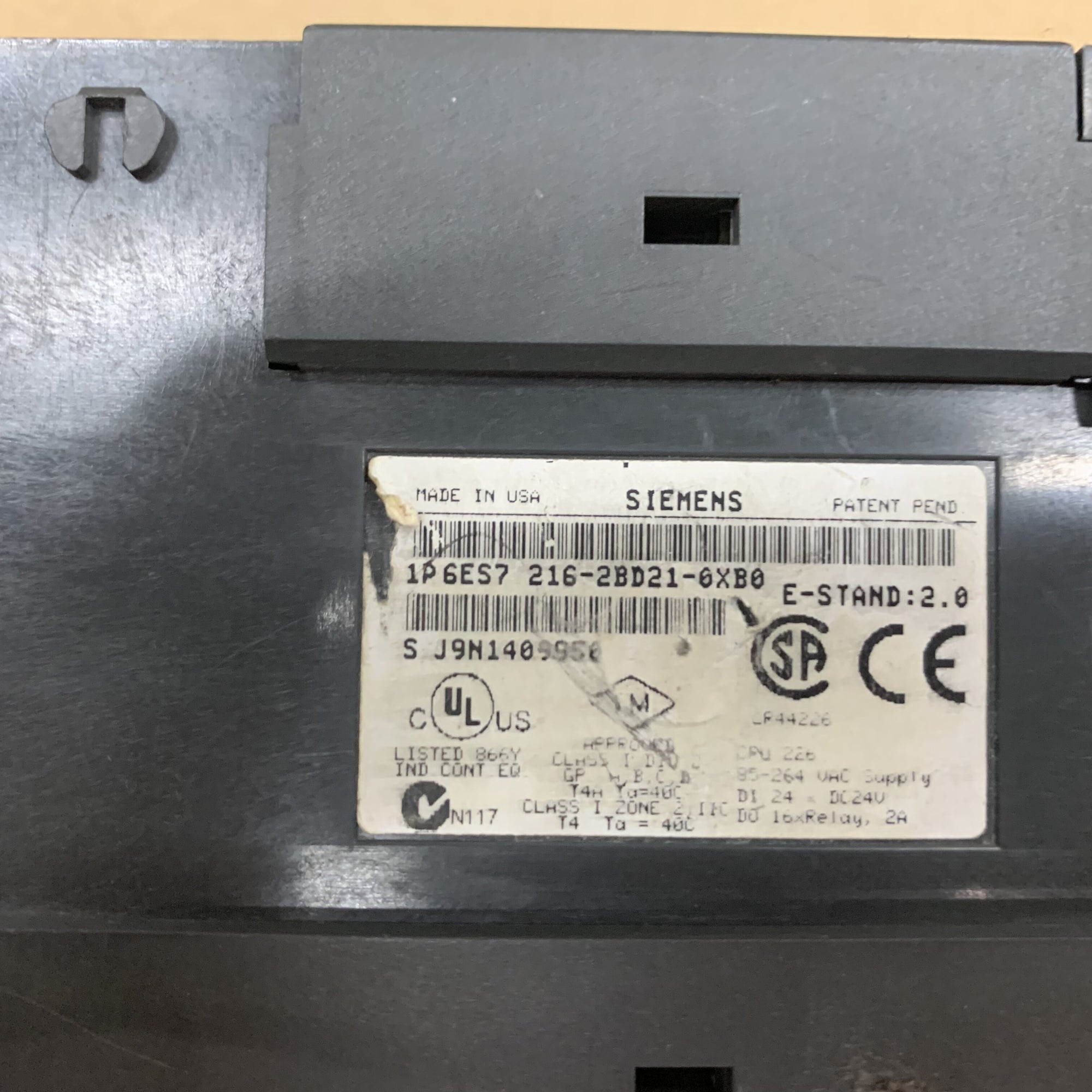 西門子Simatic S7-200 CPU 6ES7216-2BD21-0XB0
