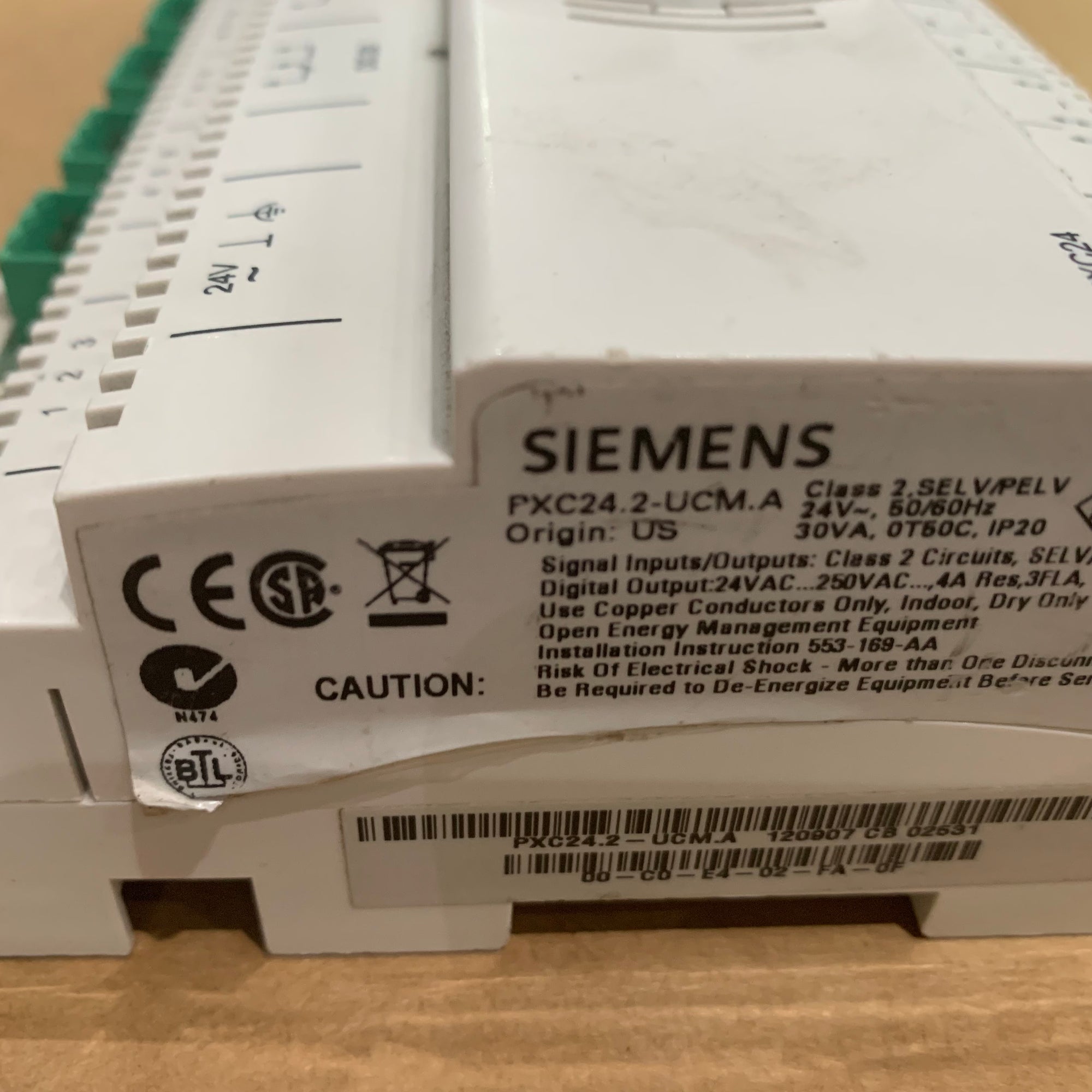 西門子PXC24.2-UCM.A PXC242UCMA模組