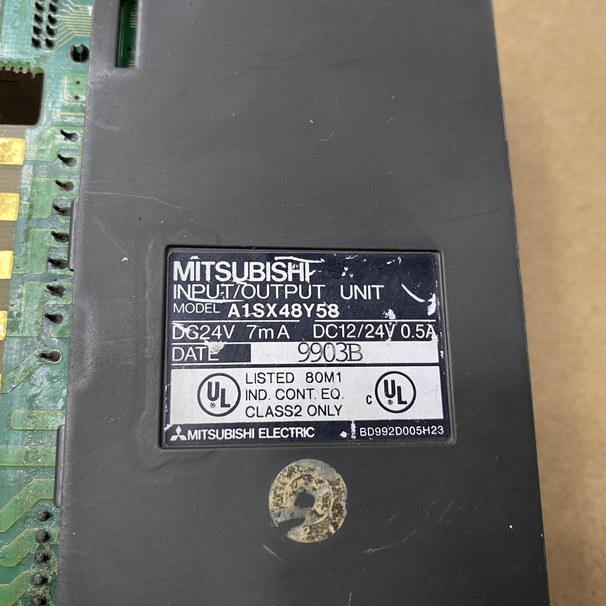 三菱A1SX48Y58 PLC輸入/輸出I/O模組