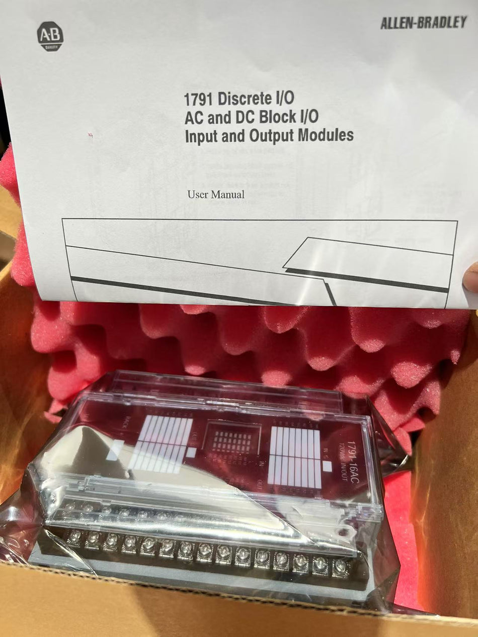 Allen Bradley 1791-16AC PLC module