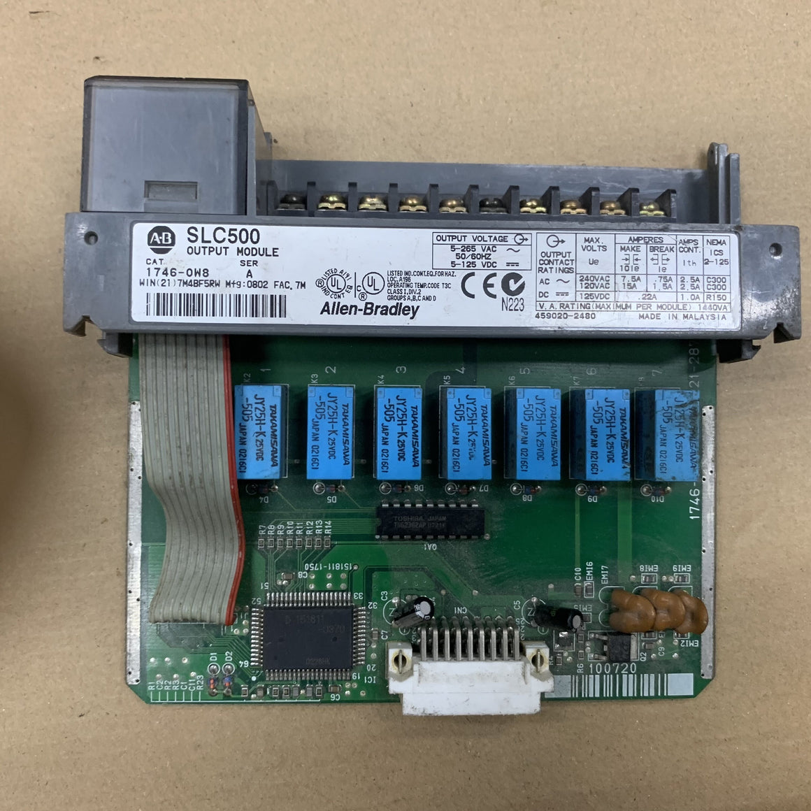Allen-Bradley 1746-OW8 Output Module - Rockss Automation