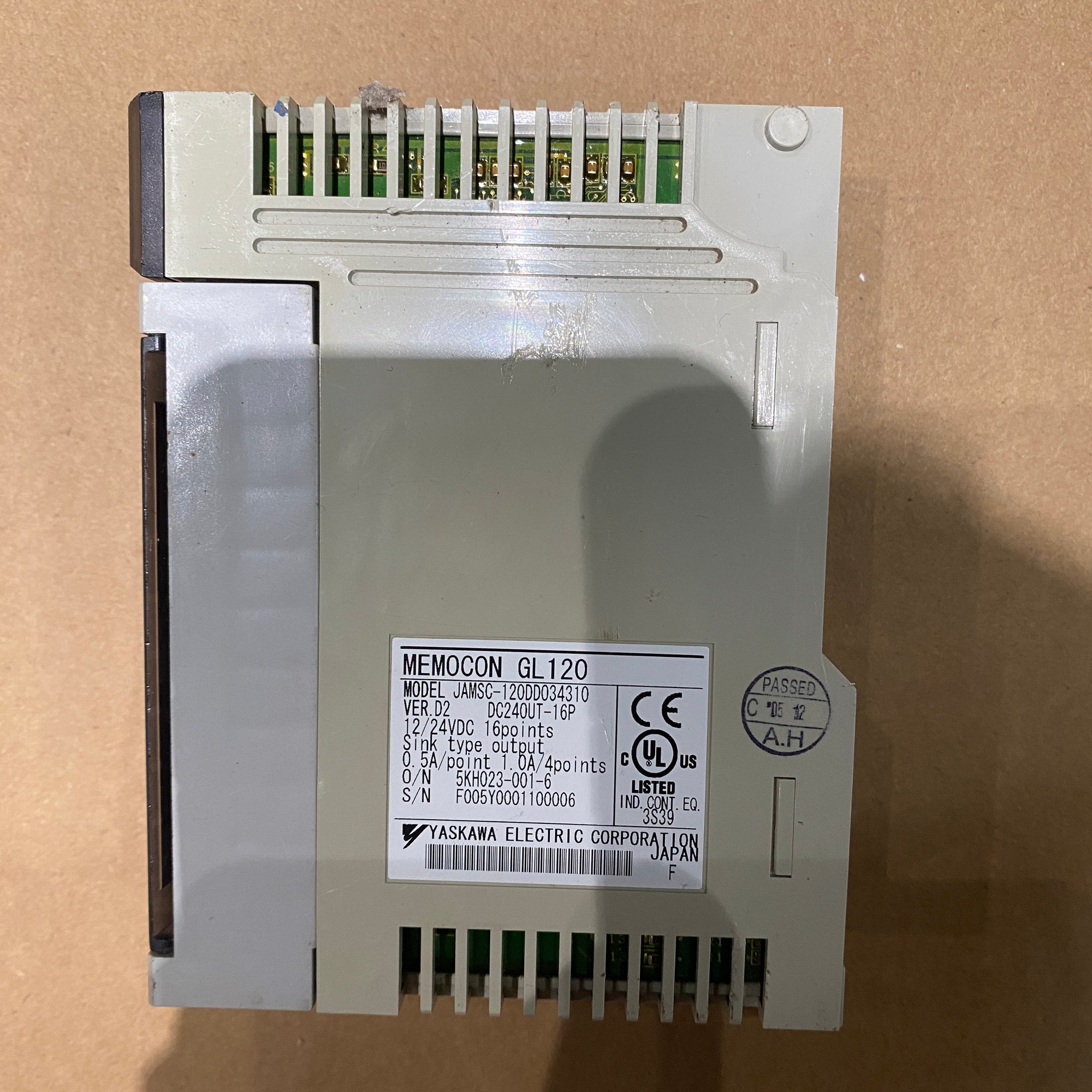 安川 JAMSC-120DD034310 Memocon GL120 模組