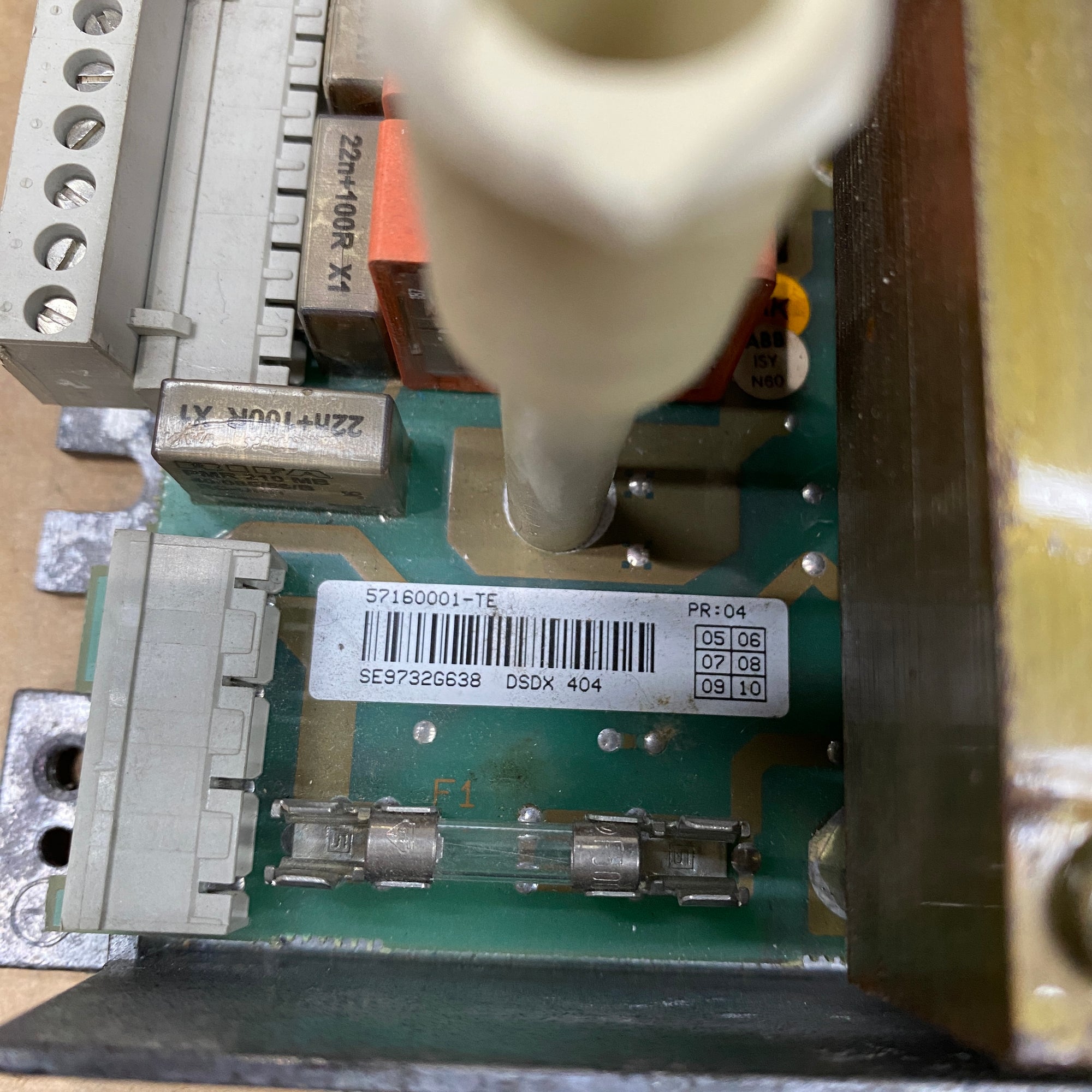 ABB 57160001-TE 輸入/輸出單元板