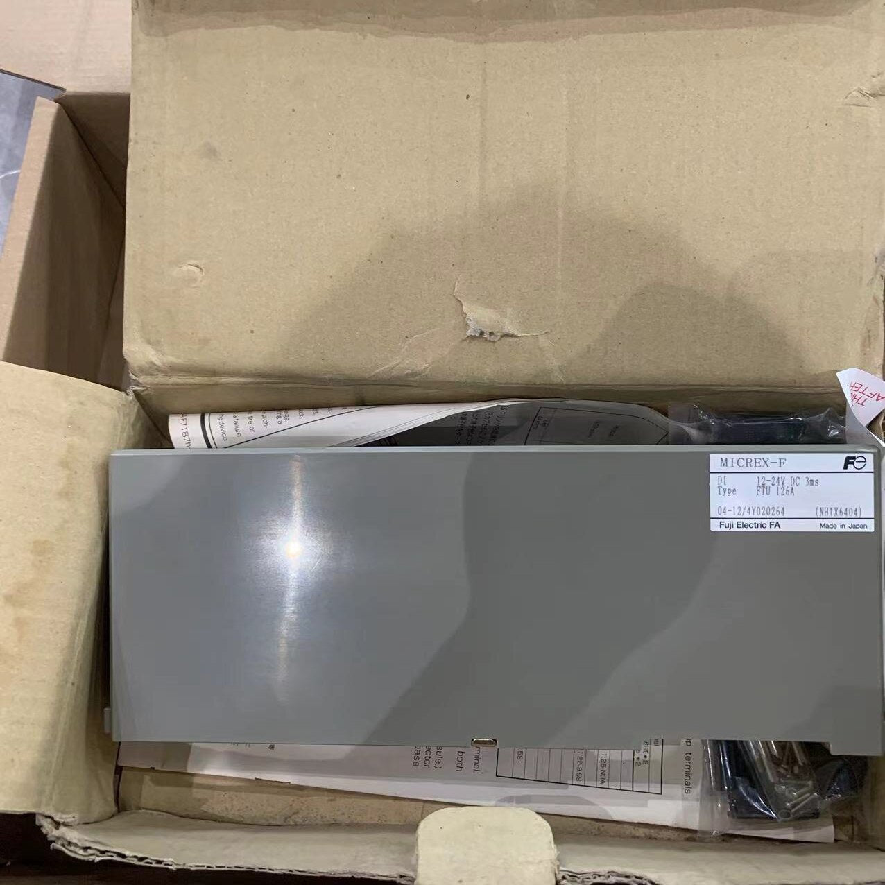 富士馬達 MICREX-F FTU126A 數位直流輸入模組