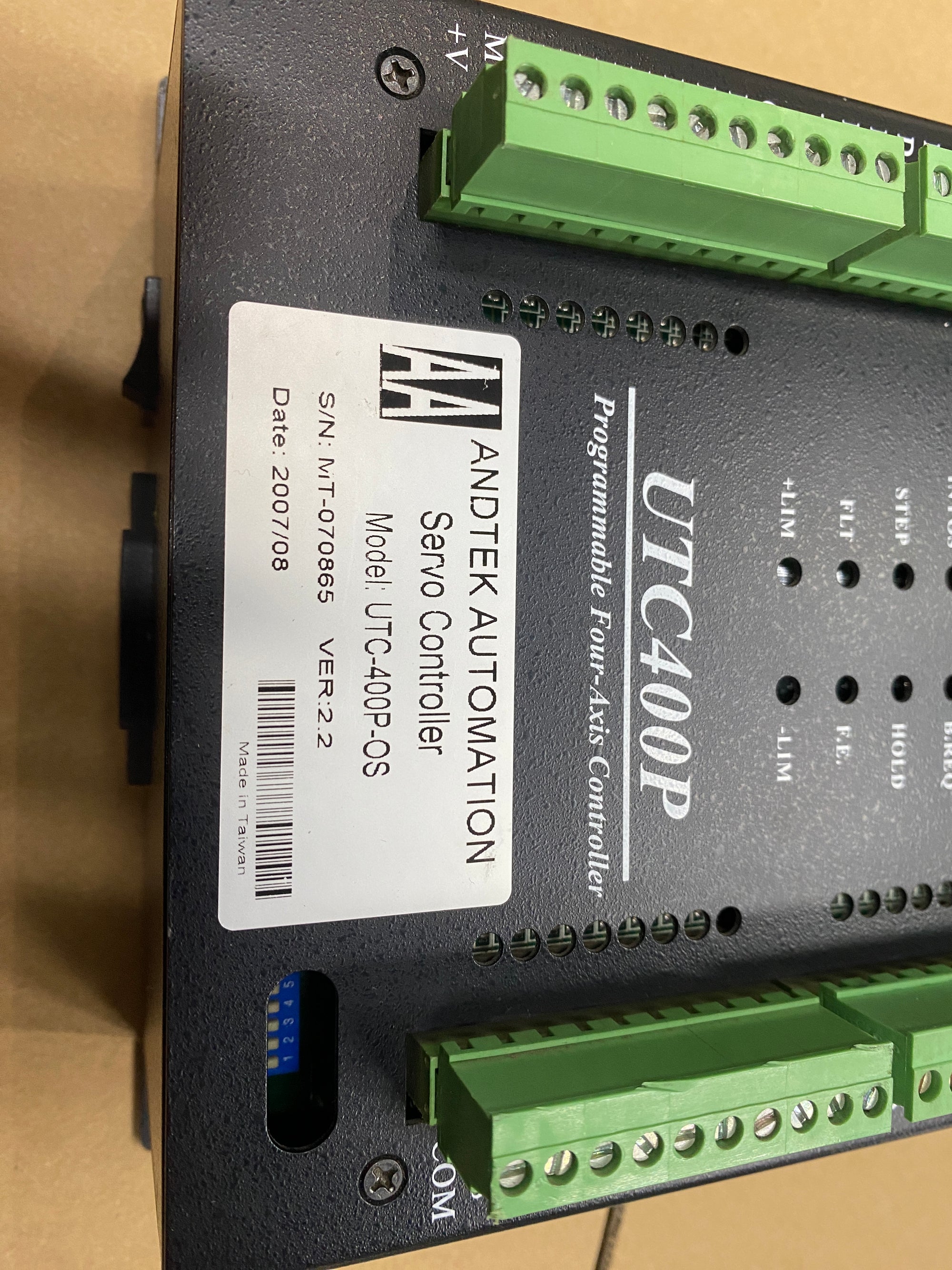 ANDTEK AUTOMATION UTC-400P-OS Servo Controller