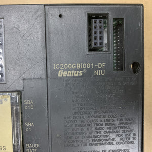 GE Fanuc IC200GBI001-DF Network Interface Unit Module