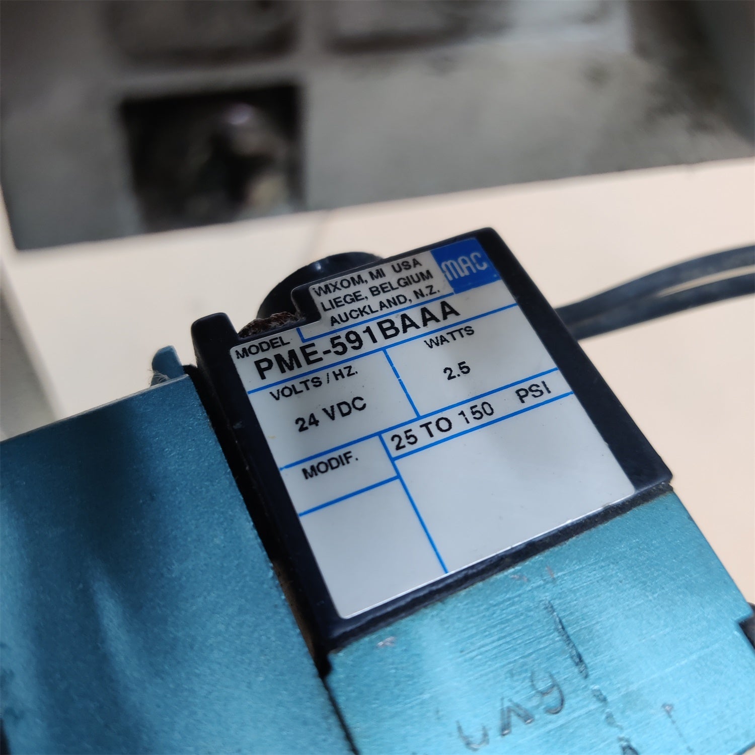 MAC Valves PME-591BAAA Solenoid Valve 24VDC 2.5W