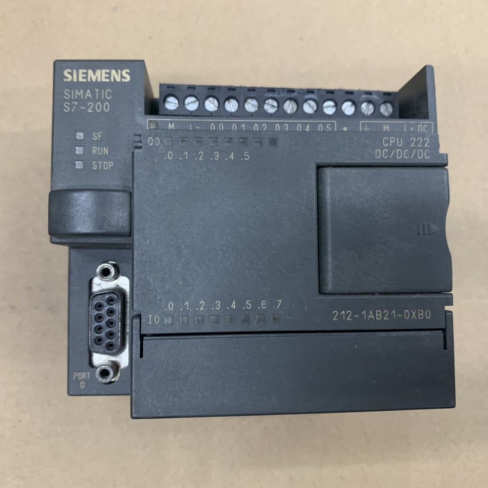 SIEMENS 6ES7212-1AB21-0XB0 COMPACT MODULE