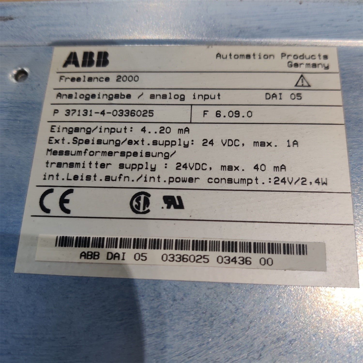 ASEA BROWN BOVERI DAI-05 / DAI05 - Rockss Automation