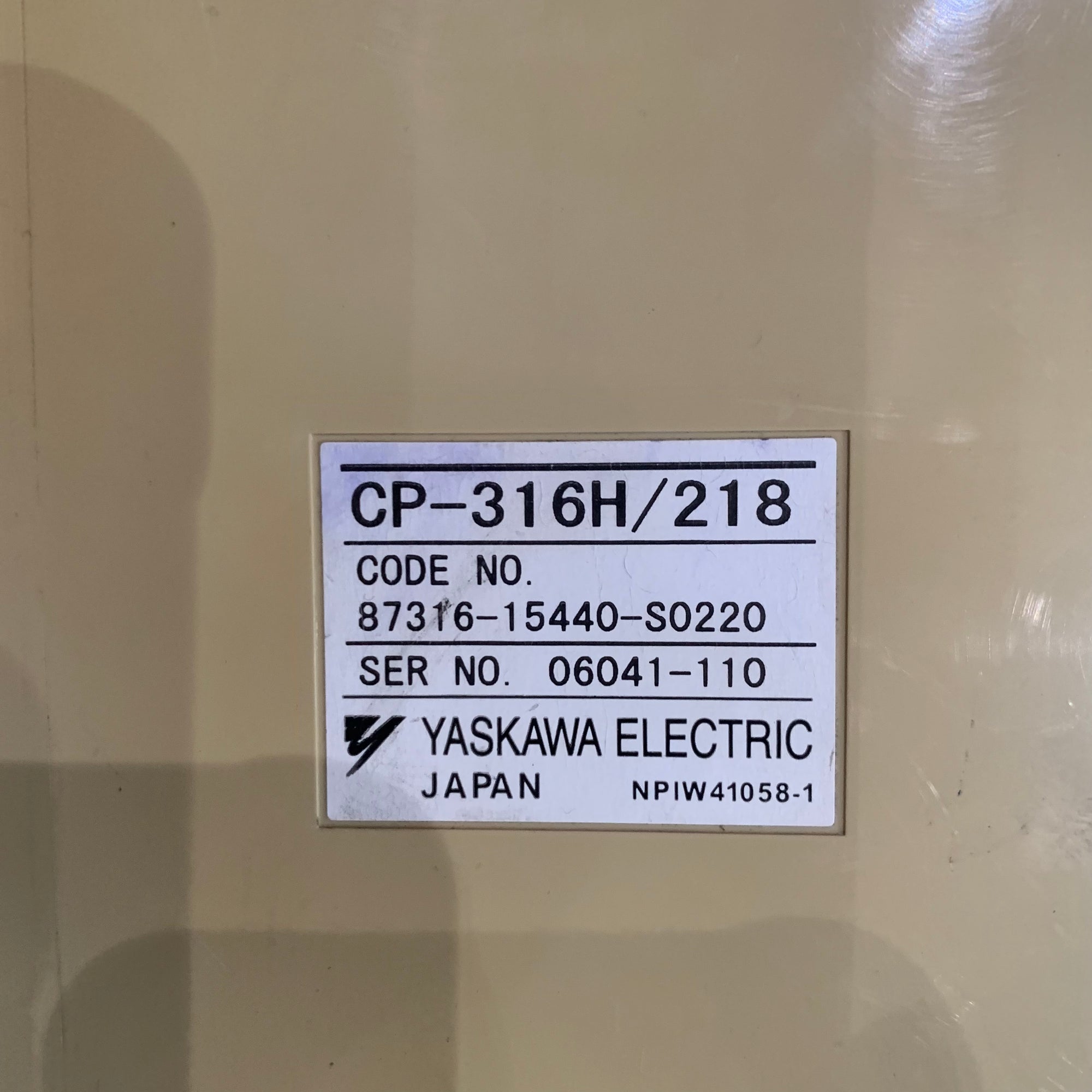 安川CP-316H/218 PLC控制器