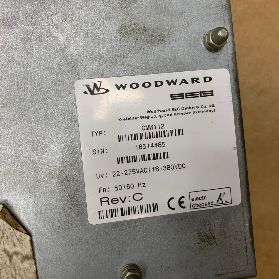 WOODWARD CMW112 CONTROL