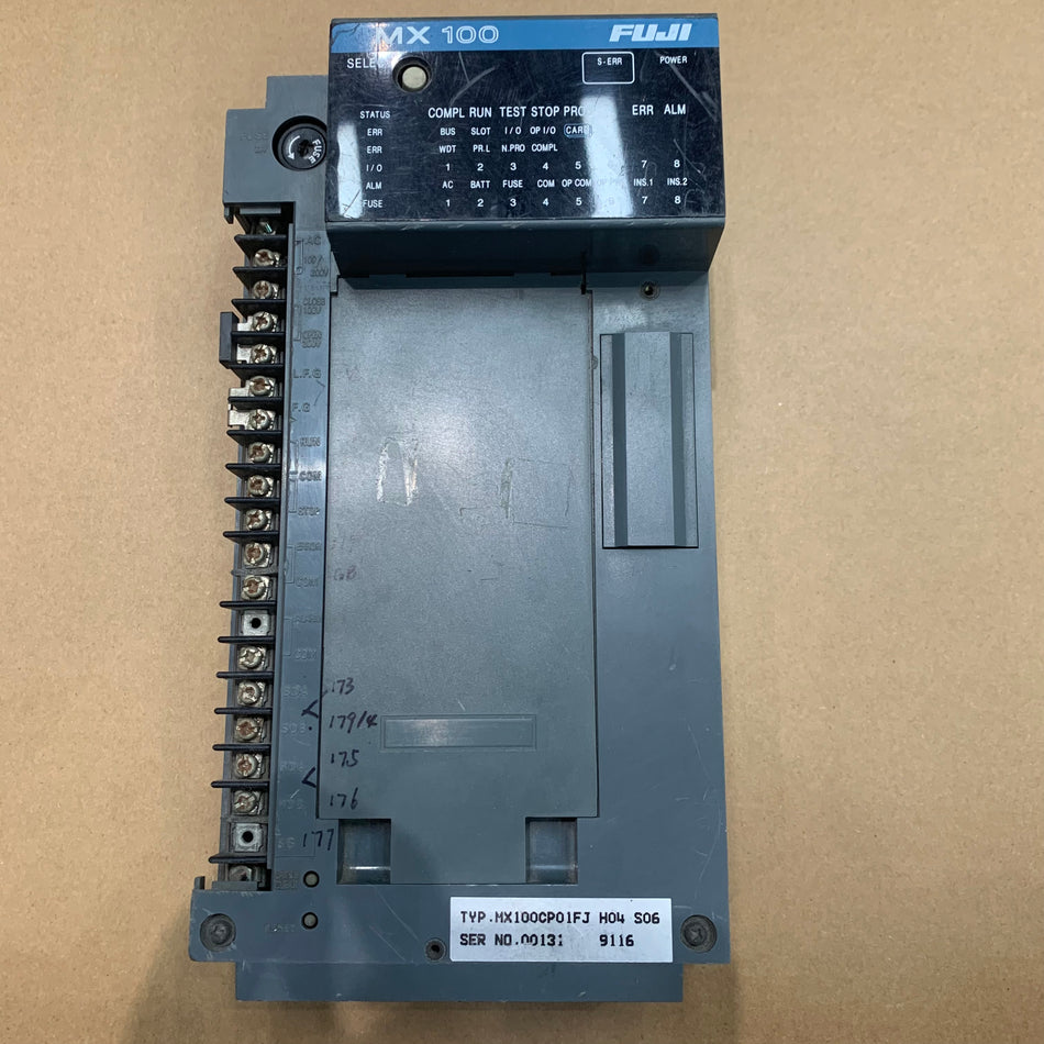 FUJI MX100CP01FJ PLC CPU