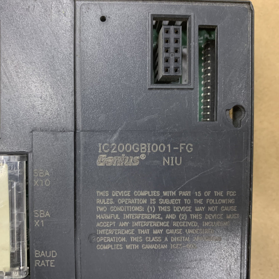 GE Fanuc IC200GB1001-FG 網路介面單元模組