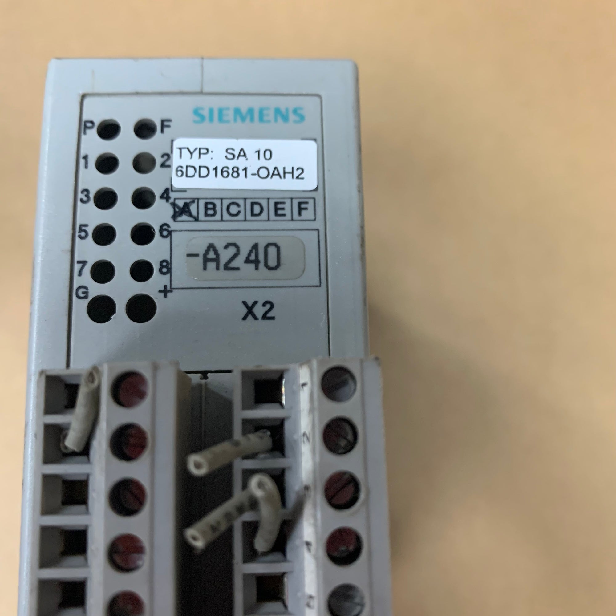 西門子 6DD1681-0AH2 介面模組