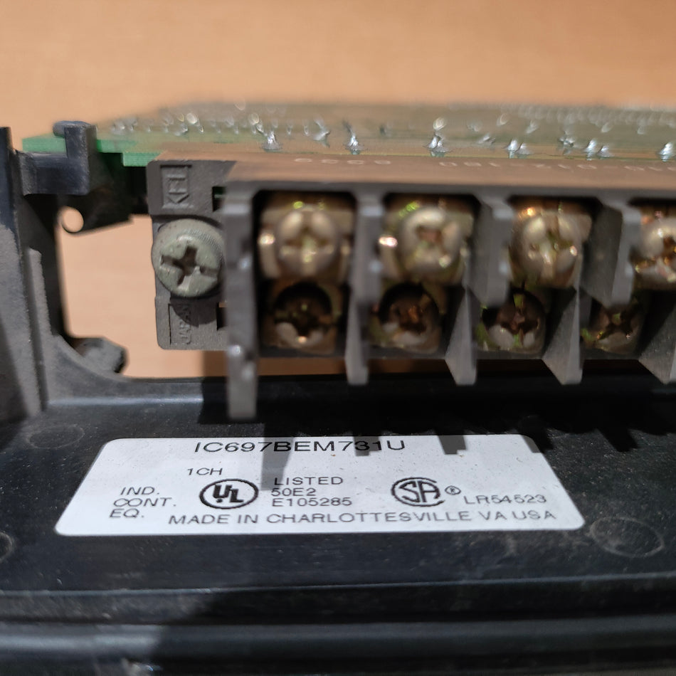 GE FANUC IC697BEM731U 匯流排控制器模組