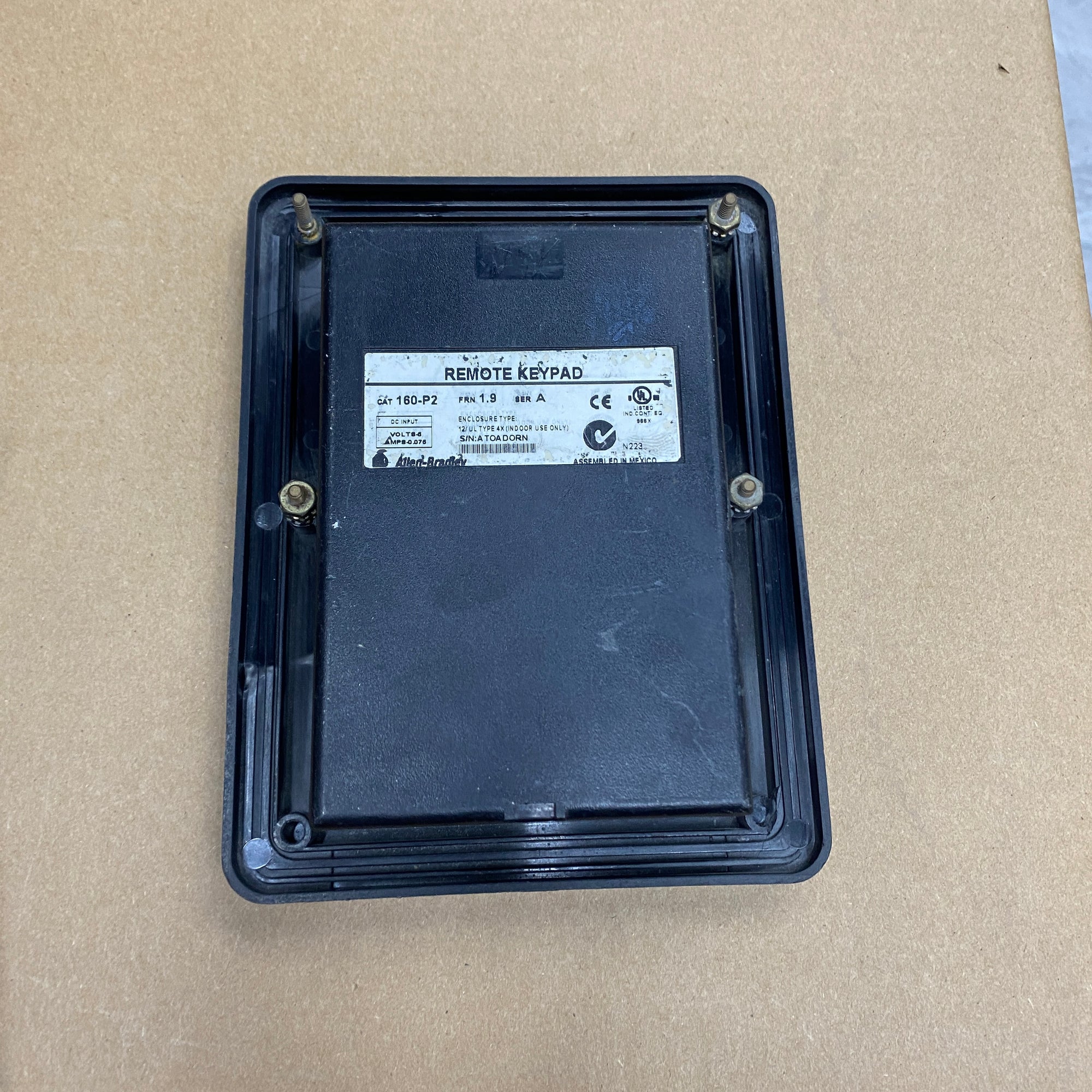 Allen Bradley 160-P2 遠端鍵盤