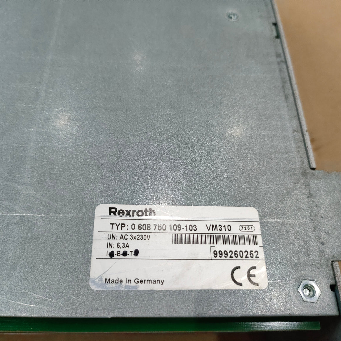 REXROTH VM310 0608750109-103 SERVO CONTROL CARD - Rockss Automation