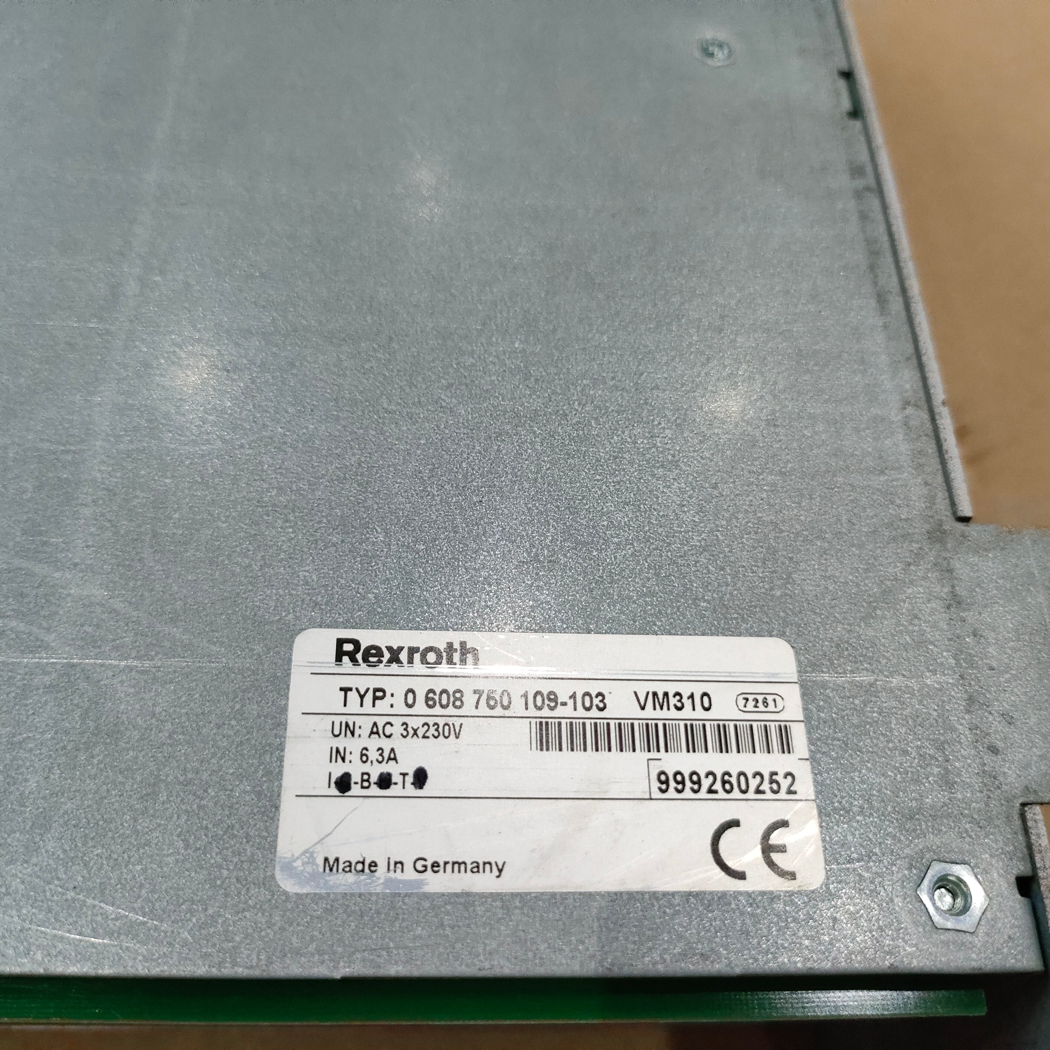 REXROTH VM310 0608750109-103 SERVO CONTROL CARD - Rockss Automation
