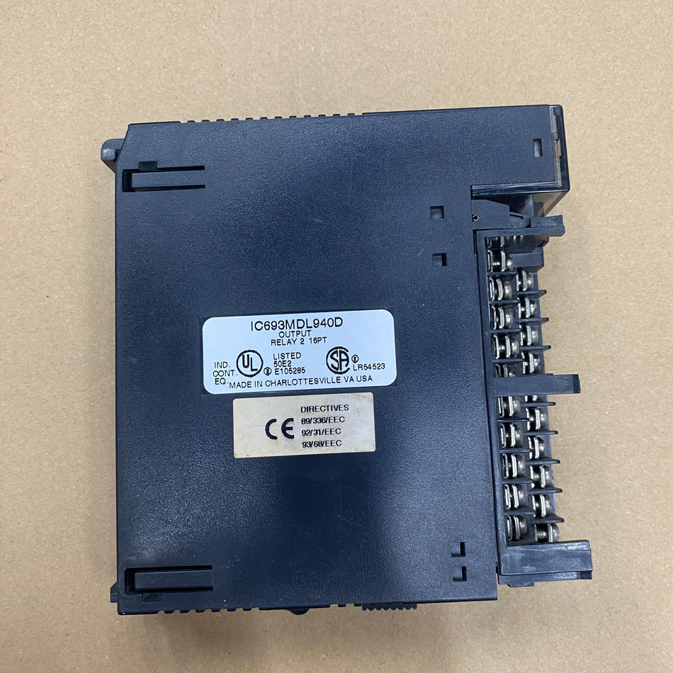 GE FANUC IC693MDL940D輸出模組
