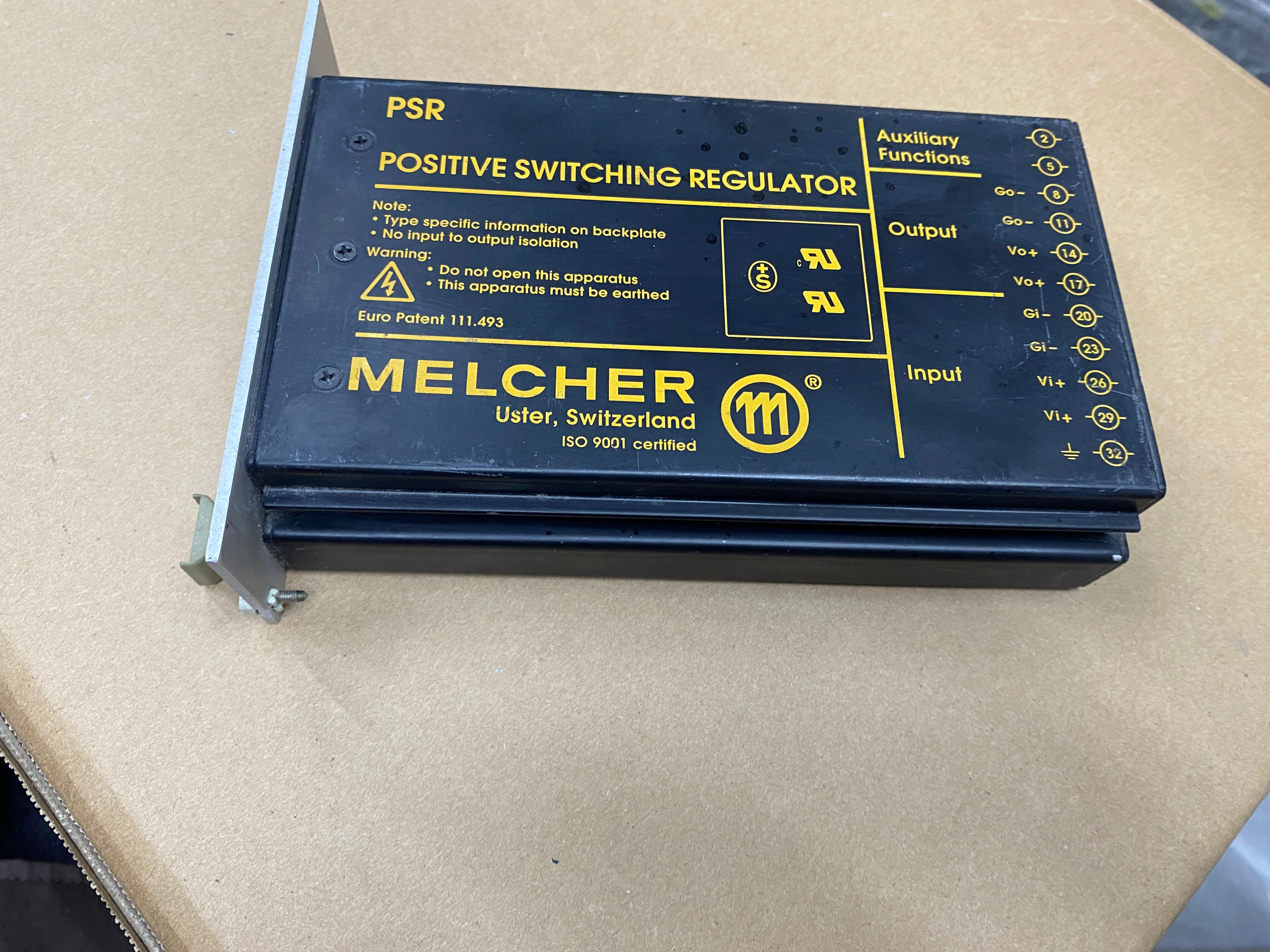 Melcher PSR 248E-7K PSR248E7K Positive Switching Regulator Module - Rockss Automation