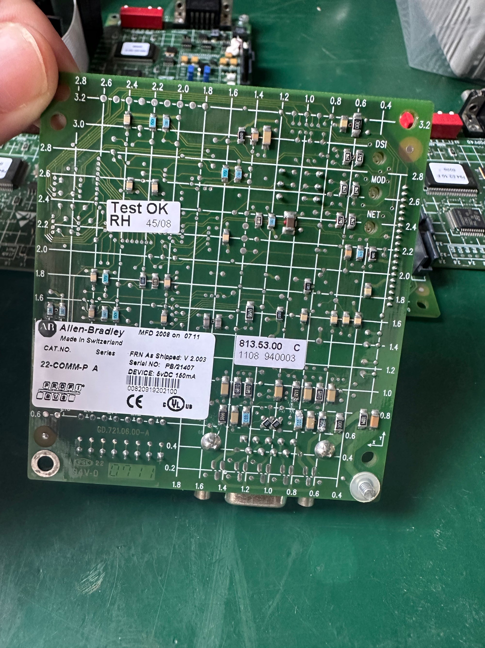 Allen Bradley 22-COMM-P Profibus通訊轉接器