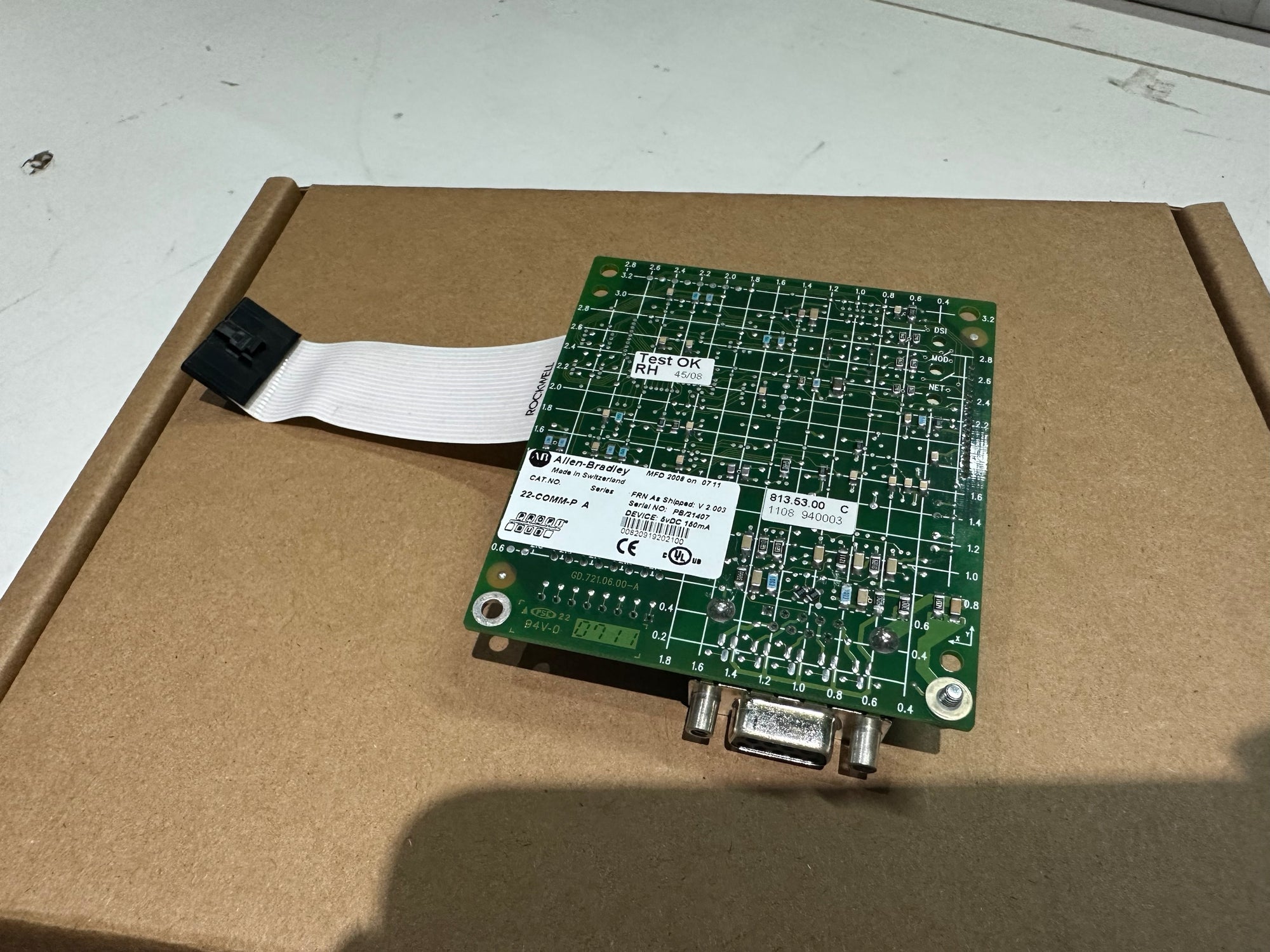 Allen Bradley 22-COMM-P Profibus通訊轉接器