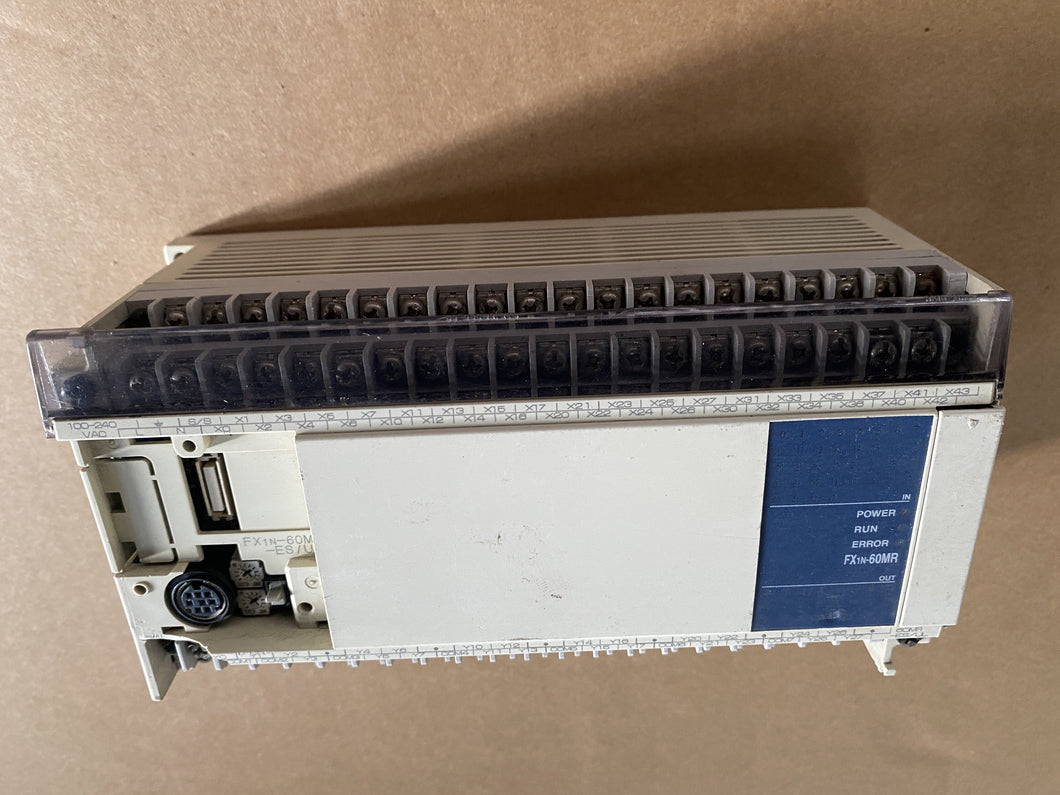 MITSUBISHI FX1N-60MR-ES/UL PROGRAMMABLE CONTROLLER