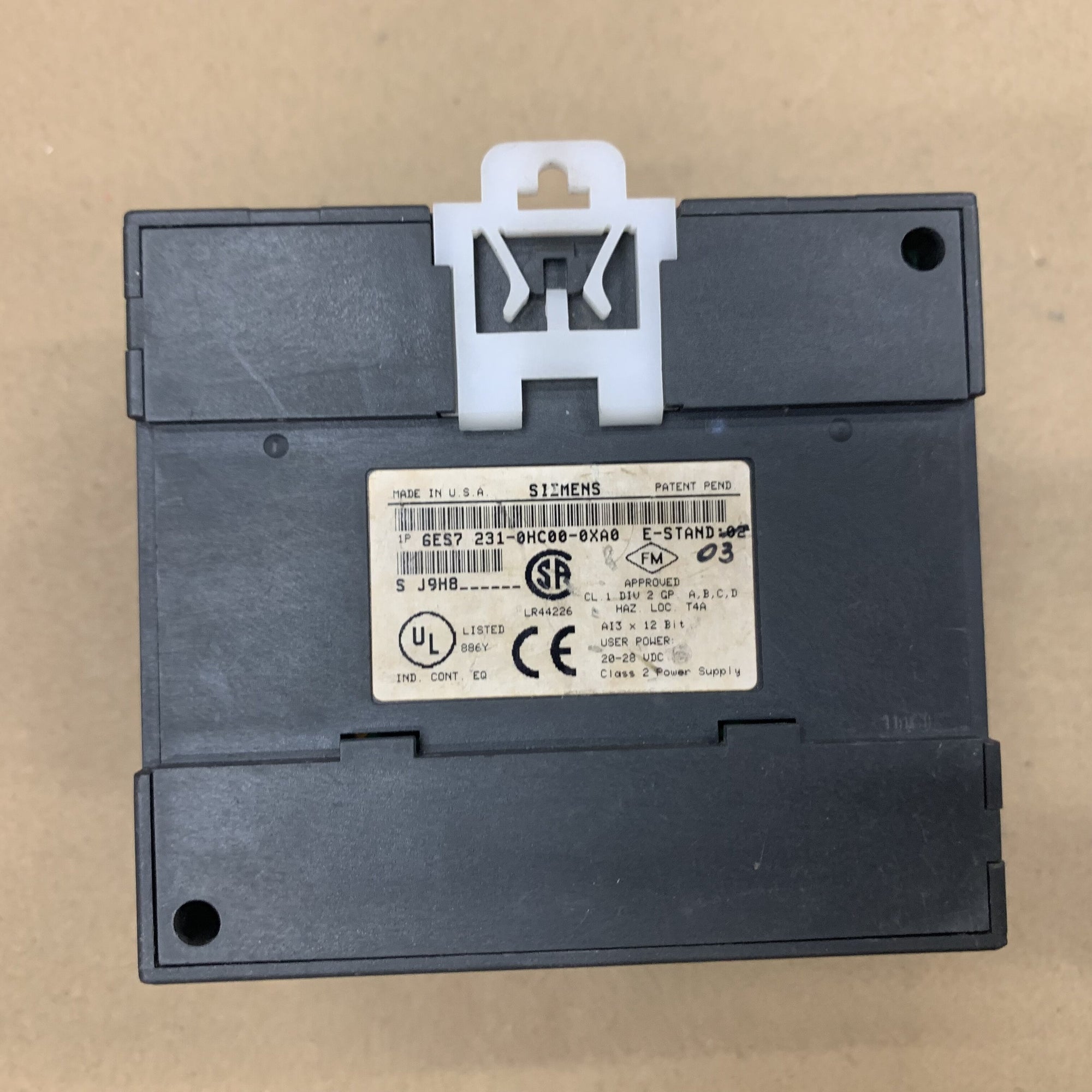西門子6ES7231-0HC00-0XA0類比量輸入模組