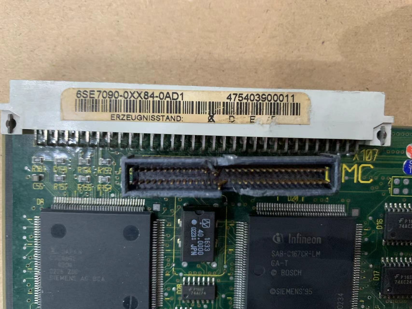 西門子 6SE7090-0XX84-0AD1 控制模組